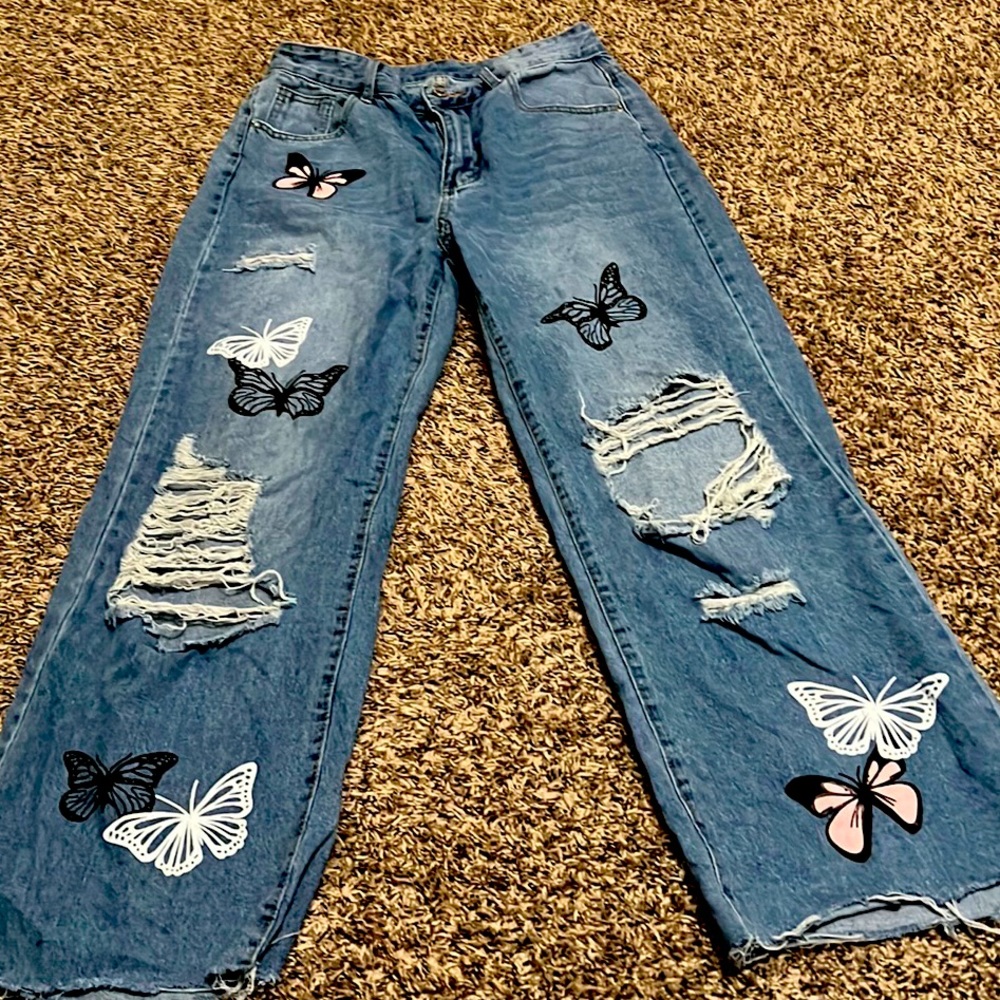 Butterfly Flare Jeans